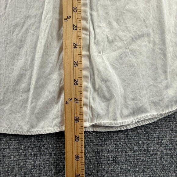 Gucci Italy Slim Fit White Button Up Shirt Size 16 Long Sleeve Hidden Buttons - Picture 4 of 16